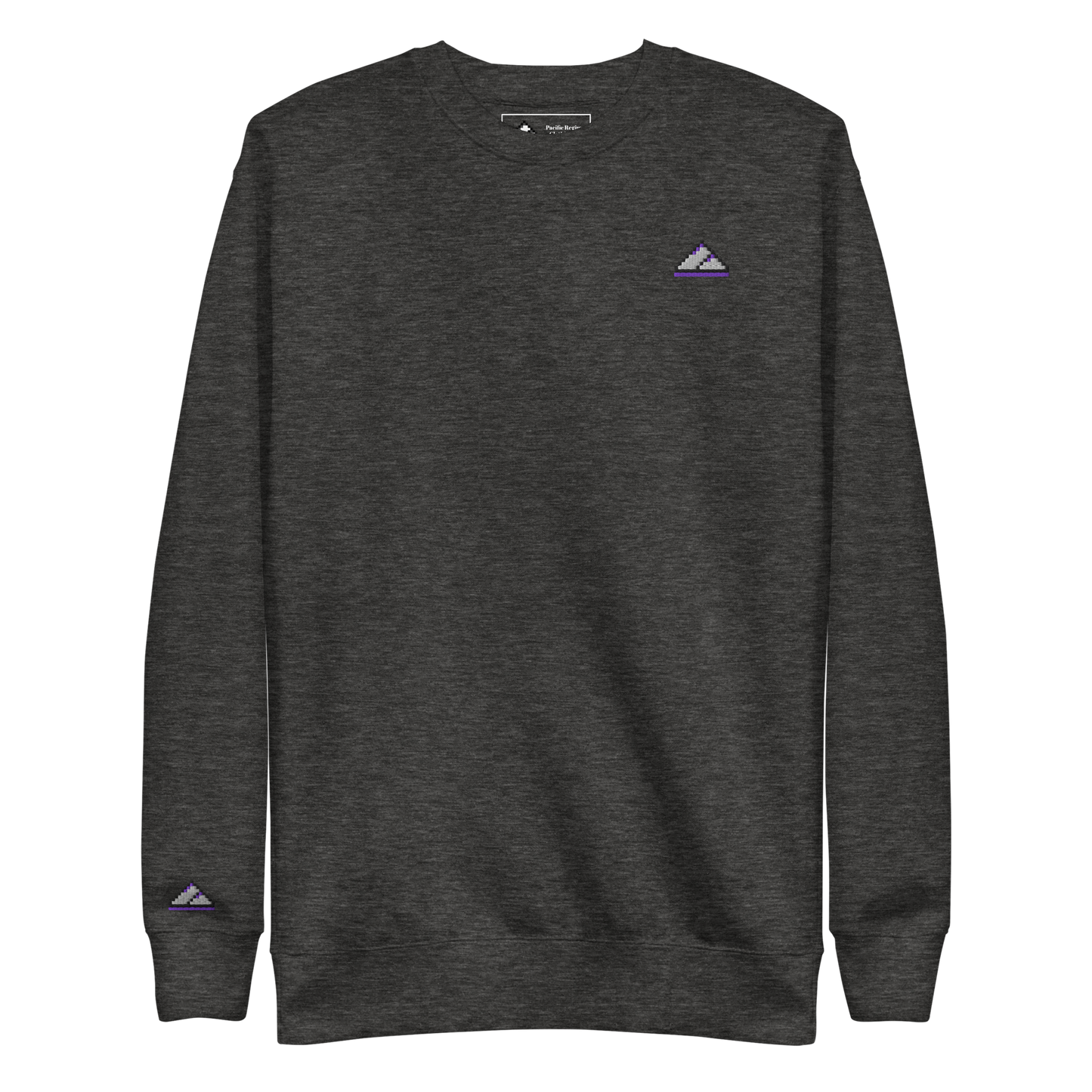 Purple Logo PR Premium Crew Sweatshirt