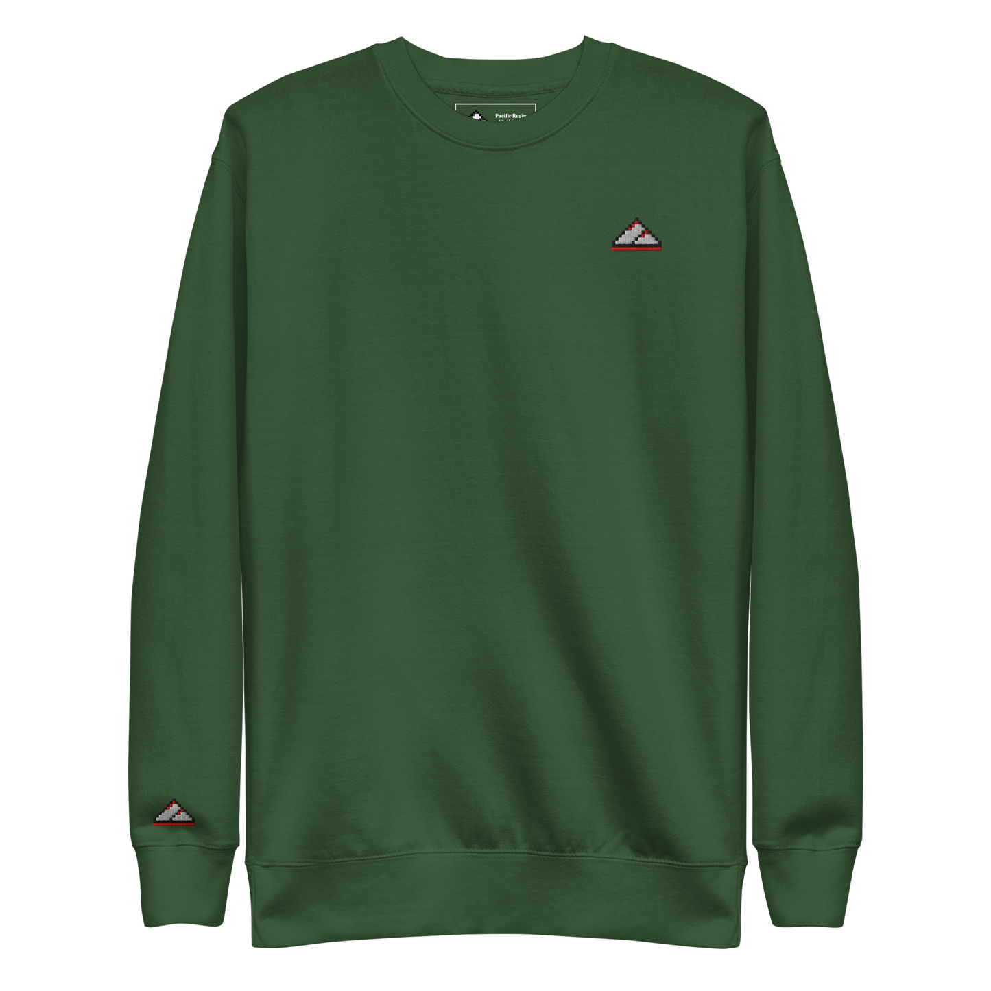 Red Logo PR Premium Crew Sweatshirt