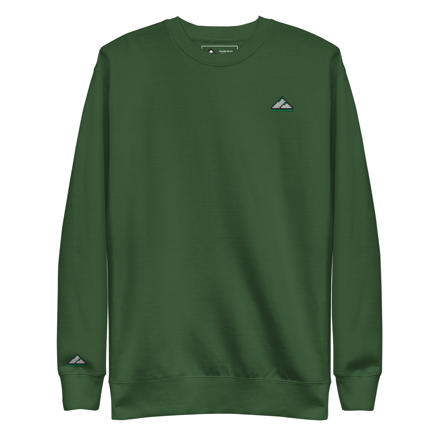 Green Logo PR Premium Crew Sweatshirt