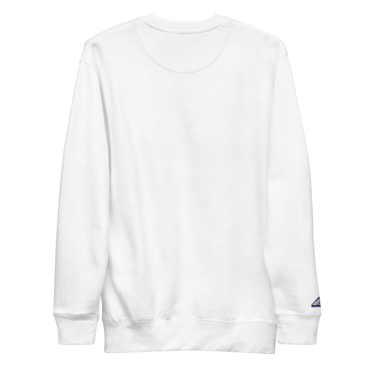 Purple Logo PR Premium Crew Sweatshirt