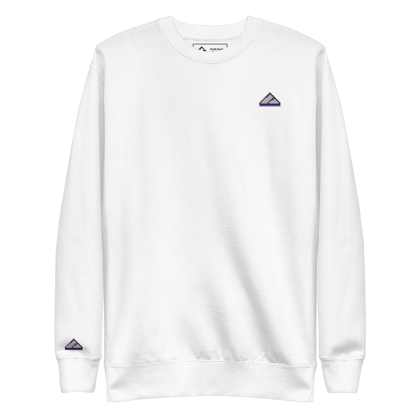Purple Logo PR Premium Crew Sweatshirt