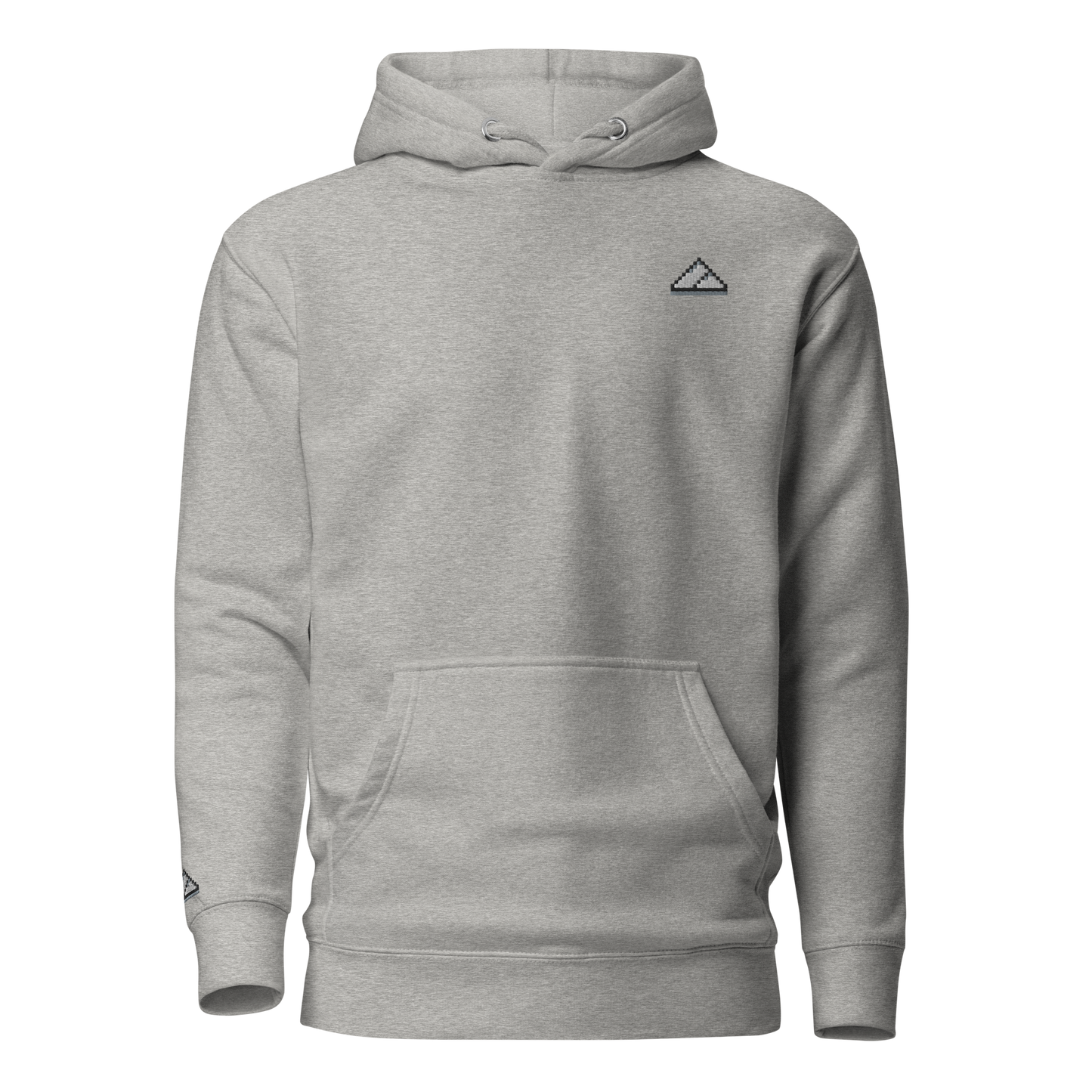 Original Grey Logo PR Premium Hoodie