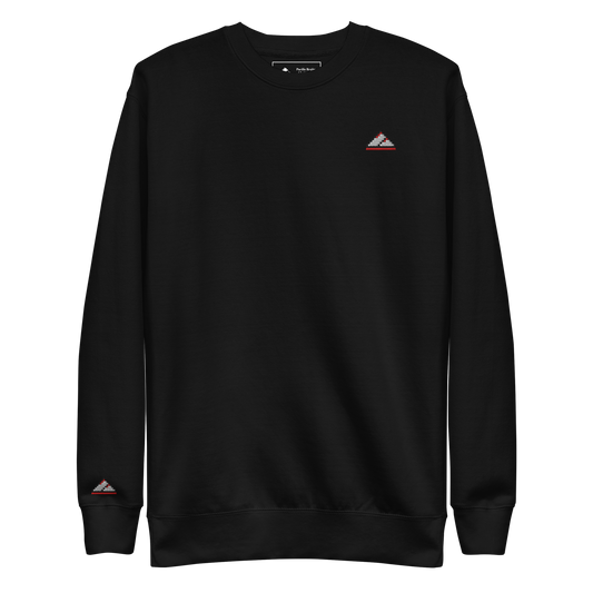 Red Logo PR Premium Crew Sweatshirt