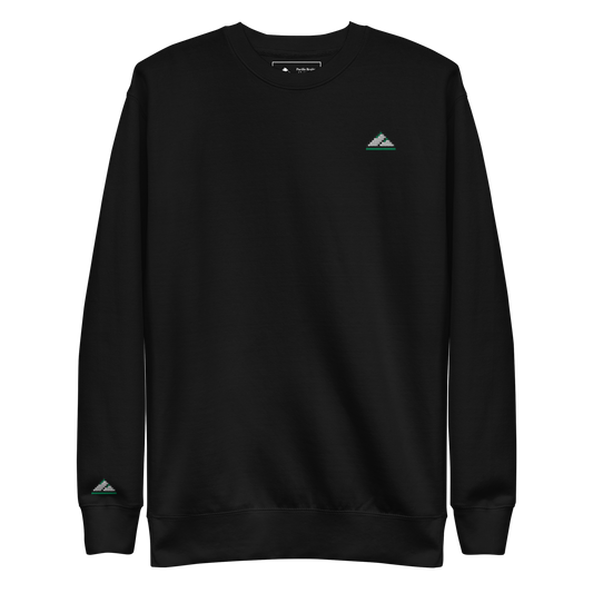 Green Logo PR Premium Crew Sweatshirt