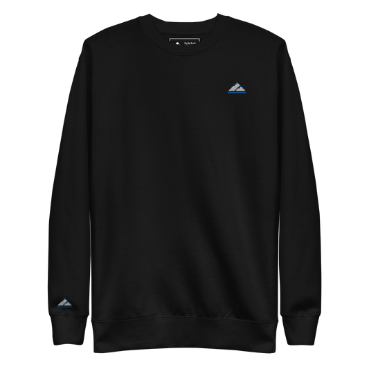 Blue Logo PR Premium Crew Sweatshirt