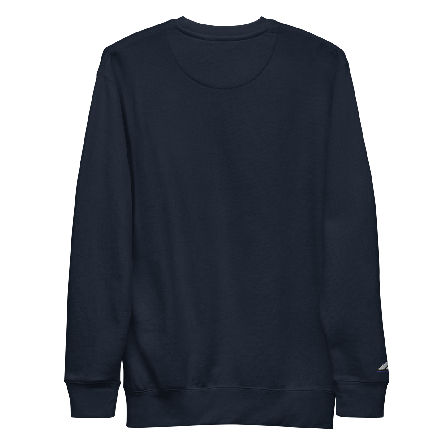 Navy Blue Logo PR Premium Crew Sweatshirt