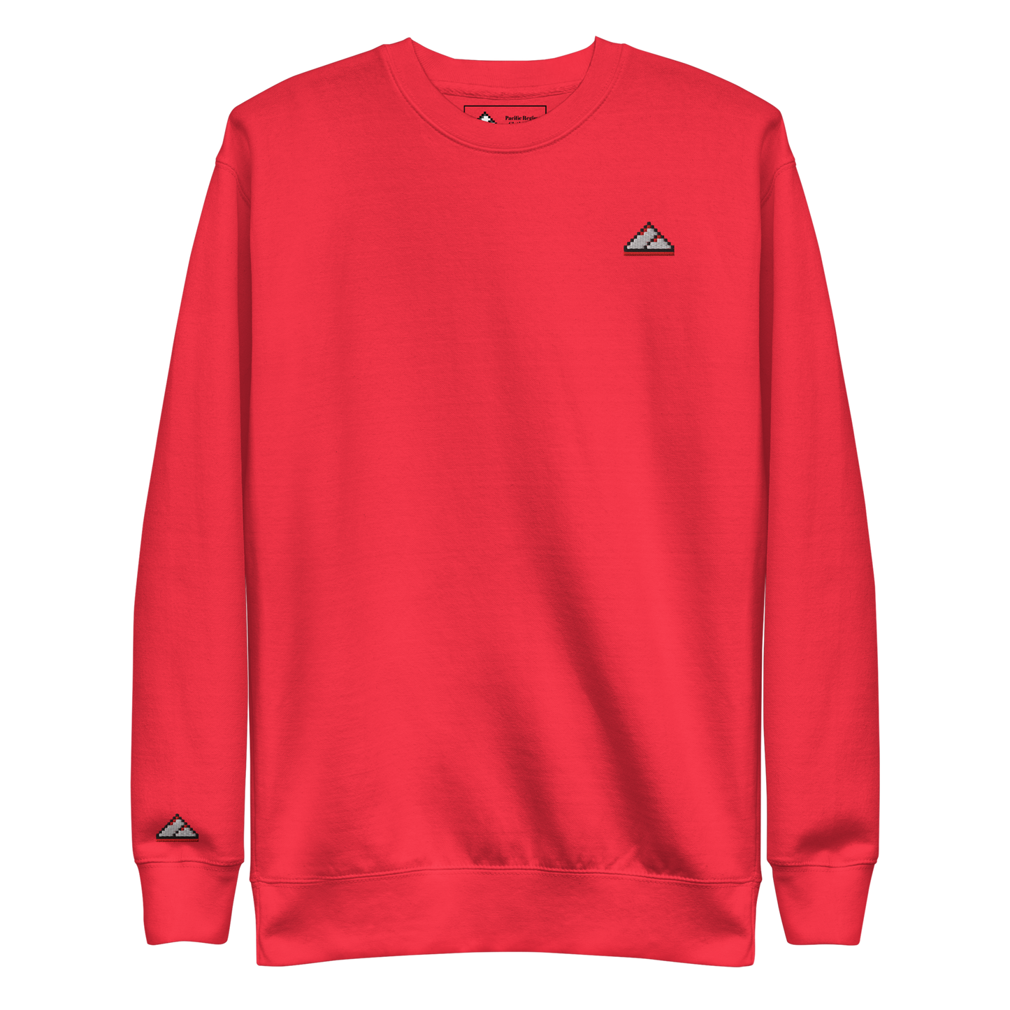 Red Logo PR Premium Crew Sweatshirt