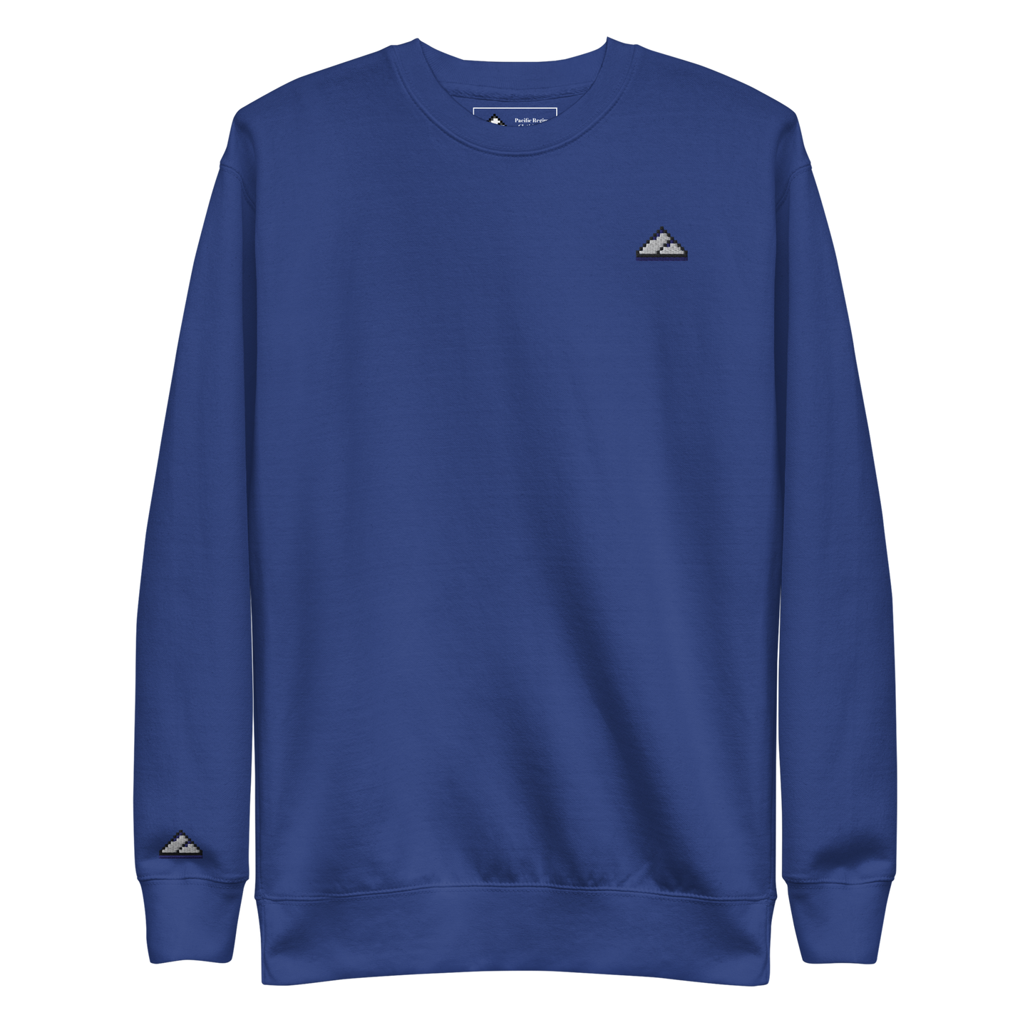 Navy Blue Logo PR Premium Crew Sweatshirt